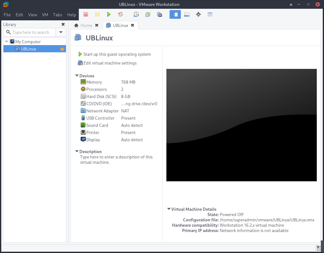 vmware-workstation | Community UBLinux